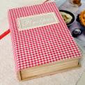 Gingham Recipe Book Storage Box