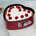 Red Heart Shaped Cake Tin Large