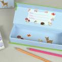Magnetic Pencil Case Woodland