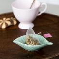 Aqua Marine Leaf Teabag Holder