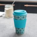 Atomic Blue Bamboo Travel Mug