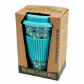 Atomic Blue Bamboo Travel Mug