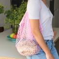 Baby Pink French Style String Shopping Bag