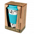 Bicycle Rider'S Bamboo Travel Mug