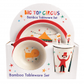 Big Top Circus Bamboo Tableware (set Of 5)