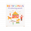 Big Top Circus Colouring Pencils (set Of 10)