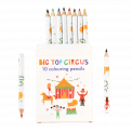 Big Top Circus Colouring Pencils (set Of 10)