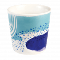 Into The Blue Porcelain Mug