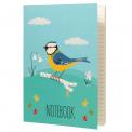 Blue Tit Design A5 Notebook