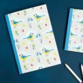 Blue Tits Design A5 Notebook