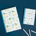 Blue Tits Design Notebook A6