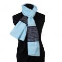 Boho Blue Cotton Scarf