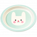 Bonnie The Bunny Bamboo Plate