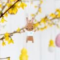 Brown Easter Bunny Decoration