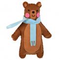 Bruno The Bear Felt Kit