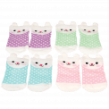 Bonnie The Bunny Design Baby Socks (set Of 4)