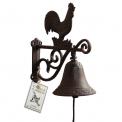 Cast Iron Cockerel Garden Bell