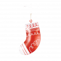 Christmas Stocking Metal Decoration