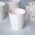 Circles Ceramic Tealight Holder