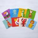 Pack Of 20 Colourful Creatures Cocktail Napkins