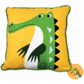 Harry The Crocodile Cushion With Pad