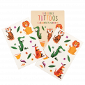 Colourful Creatures Temporary Tattoos (2 Sheets)