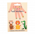 Colourful Creatures Nail Stickers (pack Of 25)