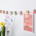 Colourful Creatures Wooden Pegs (string Of 10)