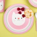 Cookie The Cat Bamboo Plate