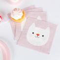 Cookie The Cat Napkins (pack Of 20)