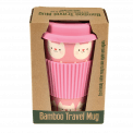 Cookie The Cat Bamboo Travel Mug