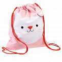 Cookie The Cat Drawstring Bag