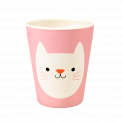 Cookie The Cat Bamboo Beaker