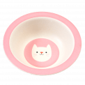 Cookie The Cat Bamboo Bowl