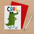 Cool Crocodile Card