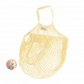 Cream Organic Cotton Net Bag