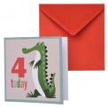 Crocodile Card