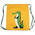 Harry The Crocodile Drawstring Bag