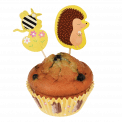 Honey The Hedgehog Cupcake Kit