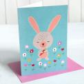 Daisy Rabbit Card