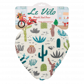 Desert In Bloom Bicycle Seat Cover