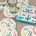 Desert In Bloom Coasters (set Of 8)