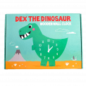 Dex The Dinosaur Wooden Clock