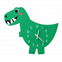 Dex The Dinosaur Wooden Clock