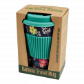 Ditsy Garden Bamboo Travel Mug