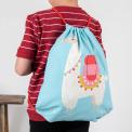 Dolly Llama Drawstring Bag