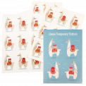 Dolly Llama Temporary Tattoos (2 Sheets)