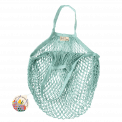 Duck Egg Blue Organic Cotton Net Bag