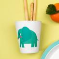 Elvis The Elephant Bamboo Beaker