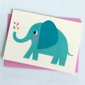 Elvis The Elephant Card